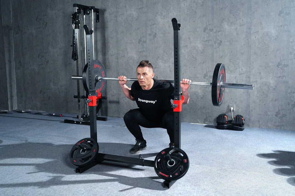 Olympic Weight Plates Barbell Squat Rack Sets Strongway Gym Supplies