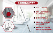 Strongway™ 7FT OLYMPIC BAR BARBELL - 20KG (700LBS/320KG RATED) - Strongway Gym Supplies