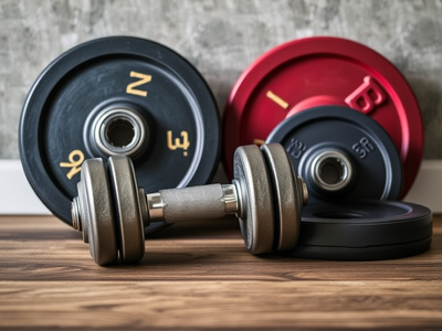 Exciting Home Workouts with Dumbbell and Weight Plates