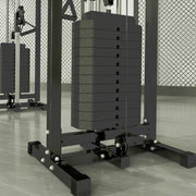 Strongway Cable Crossover Machine with Weights (150KG) and Pull Up Bar