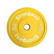 Strongway Gym Supplies Free Weights 50KG/ 70KG/ 100KG/ 120KG/ 150KG Coloured Olympic Bumper Weight Plates Set
