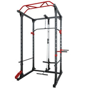 Strongway Gym Supplies Free Weights 50KG/70KG/100KG Olympic Bumper Weight Plates + 6FT or 7FT Barbell + Multi-Gym Squat Rack