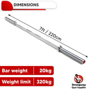 Strongway Gym Supplies Free Weights 50KG / 70KG / 100KG Olympic Bumper Weight Plates + 6FT or 7FT Olympic Barbell + Adjustable Squat and Barbell Rack + Adjustable Weight Bench