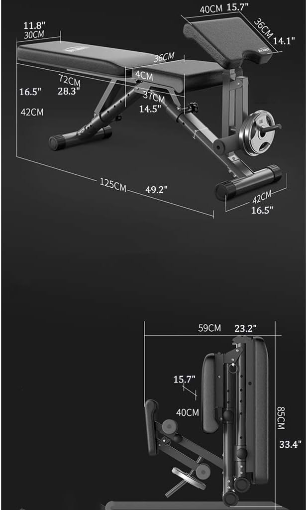 Strongway Gym Supplies Free Weights 50KG / 70KG / 100KG Olympic Weight Plates + 6FT or 7FT Olympic Barbell + Adjustable Squat and Barbell Rack + Adjustable Weight Bench