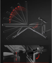 Strongway Gym Supplies 50KG / 70KG / 100KG Olympic Weight Plates + 6FT or 7FT Olympic Barbell+ Adjustable Weight Bench