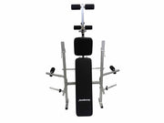 Strongway Gym Supplies Free Weights 50KG / 70KG / 100KG Olympic Weight Plates + 6FT or 7FT Olympic Barbell + Adjustable Weight Bench with Barbell Rack