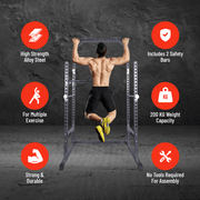 Strongway Gym Supplies Free Weights 50KG / 70KG / 100KG Olympic Weight Plates + 6FT or 7FT Olympic Barbell + Half Power Cage  + Adjustable Weight Bench