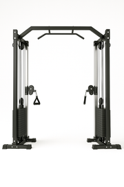 Strongway Cable Crossover Machine with Weights (150KG) and Pull Up Bar