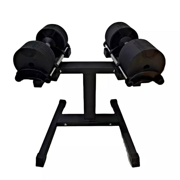 32KG or 40KG Adjustable Dumbbells Set (PAIR) with Stand and Adjustable Weight Bench