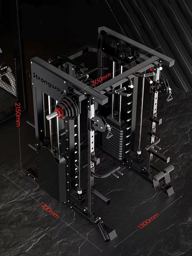 Strongway ELITE Multi Gym Smith Machine with Weights Packages
