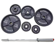 50KG / 70KG / 100KG Olympic Weight Plates + 6FT or 7FT Olympic Barbell Set