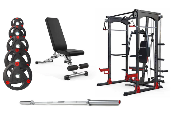 Strongway Multi Gym Machine with Weights Packages