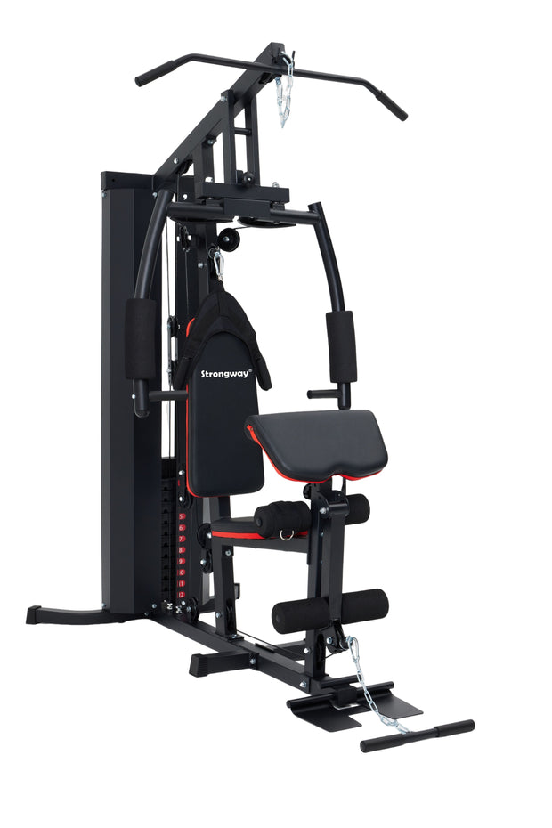 Strongway Multi Gym with Weights - Multifunction Home Gym Machine
