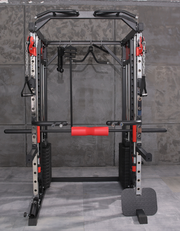 Strongway Multi Gym Smith Machine with Weights - Multifunction Home Gym Machine