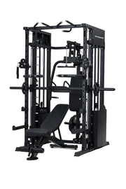 Strongway Multi Gym Smith Machine with Weights - Multifunction Home Gym Machine