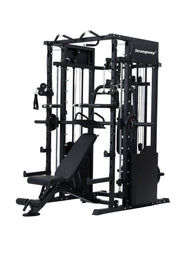 Strongway Multi Gym Smith Machine with Weights - Multifunction Home Gym Machine
