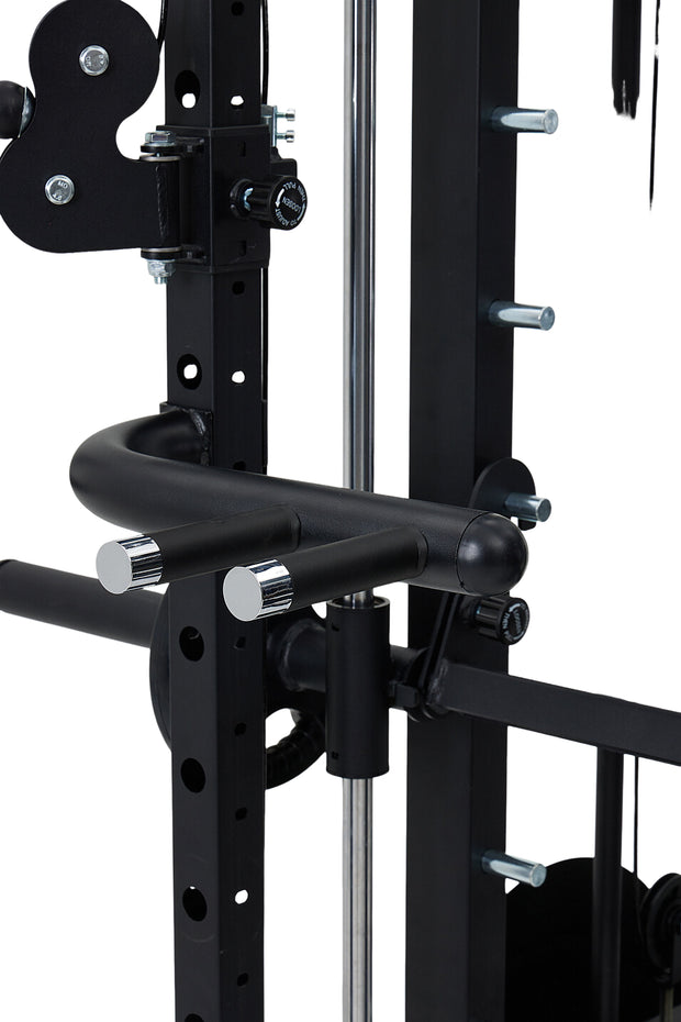 Strongway Multi Gym Smith Machine with Weights - Multifunction Home Gym Machine
