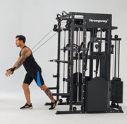 Strongway ULTIMATE Multi Gym Smith Machine (3 WEIGHT STACKS) with Weights Packages