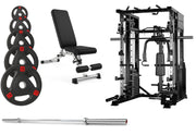 Strongway ELITE Multi Gym Smith Machine with Weights Packages