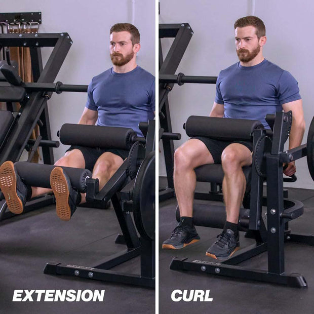 Strongway Leg Curl and Extension Machine