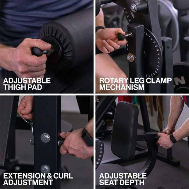 Strongway Leg Curl and Extension Machine