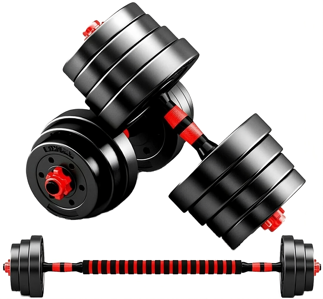 Dumbbell and barbell set 40kg sale