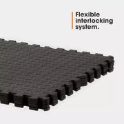 Strongway Gym Supplies Gym Flooring Foam Mats - Interlocking Exercise Mats, EVA Floor Tiles, Non-slip