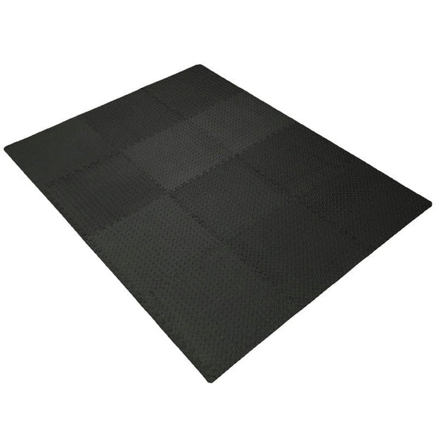 Strongway Gym Supplies Gym Flooring Foam Mats - Interlocking Exercise Mats, EVA Floor Tiles, Non-slip