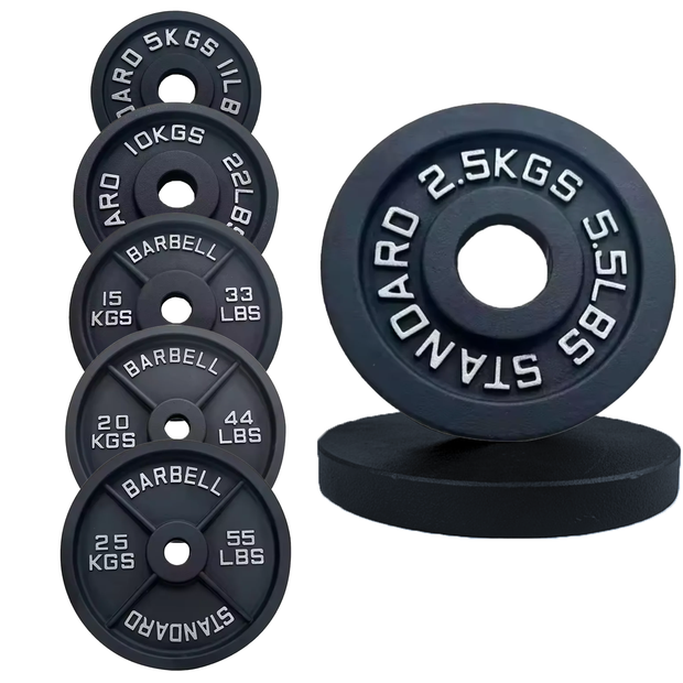 Strongway Olympic Tri-Grip Weight Plates