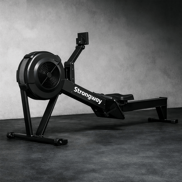 Row Erg - Rowing Machine with Air Resistance and Performance Monitor