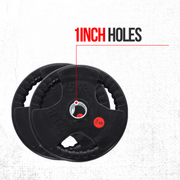 Strongway Gym Supplies Strongway 1 Inch (1"/25mm) Tri-Grip Weight Plates