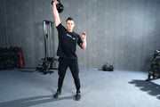 Strongway Gym Supplies BLACK Strongway 18KG Adjustable Kettlebell