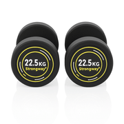 Strongway Gym Supplies Strongway 2x 22.5KG Round Rubber Dumbbells