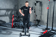 Strongway Gym Supplies Strongway 32KG Adjustable Dumbbells Set (PAIR) with Stand and Adjustable Weight Bench