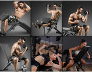 Strongway Gym Supplies Strongway 32KG Adjustable Dumbbells Set (PAIR) with Stand and Adjustable Weight Bench