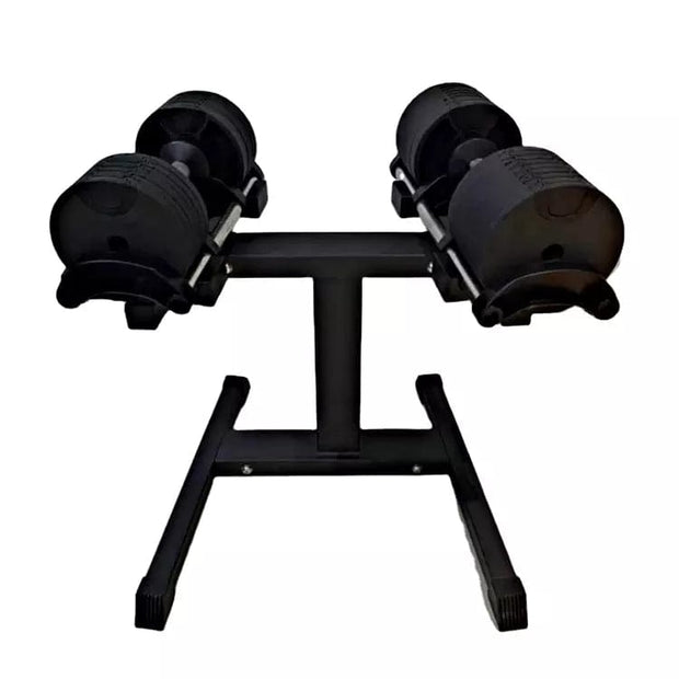 Strongway Gym Supplies 32KG Adjustable Dumbbells + Stand Strongway 32KG Adjustable Dumbbells Set (PAIR) with Stand