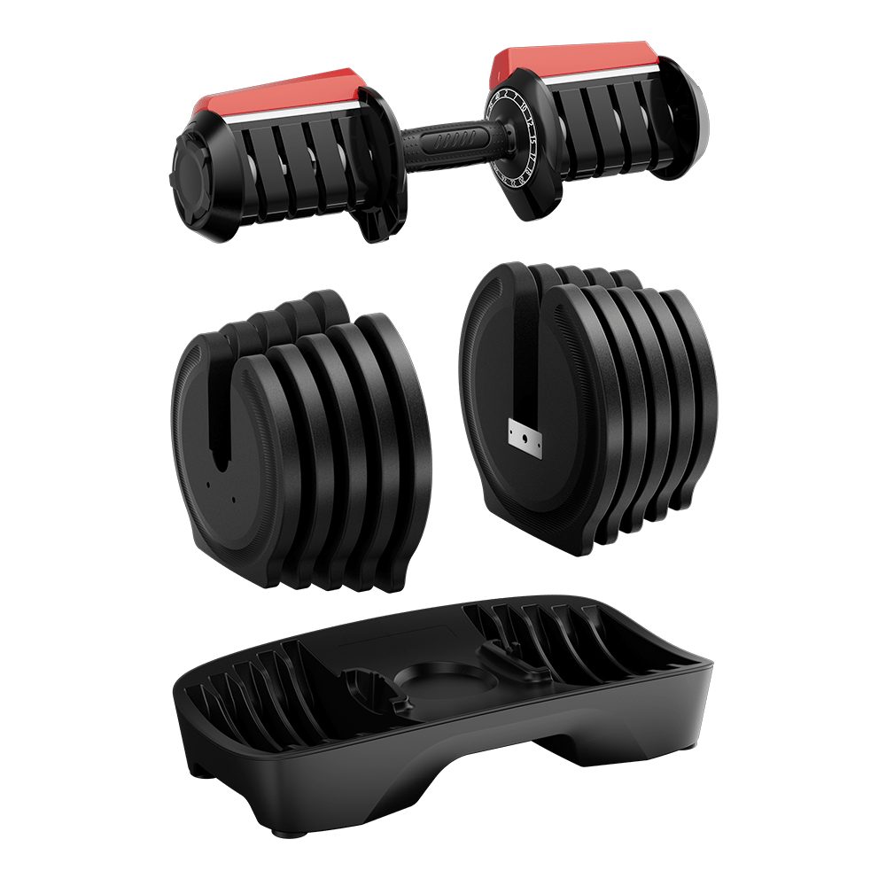 STRONGWAY 40KG Adjustable Dumbbells Set (Pair) | UK