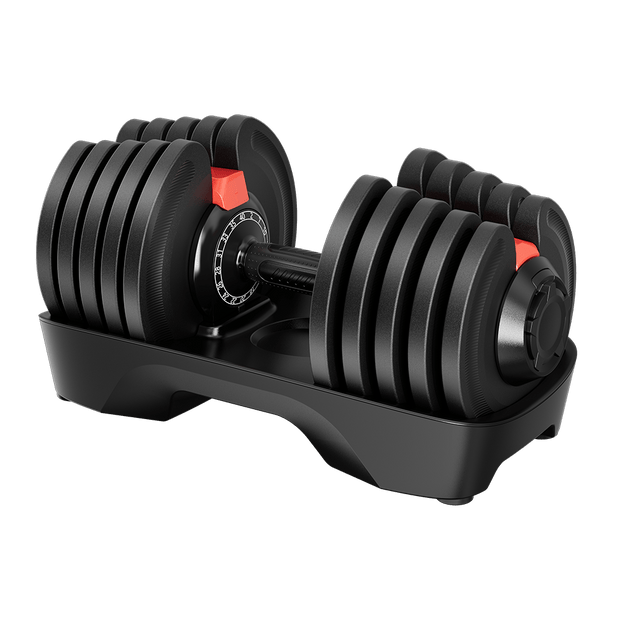 Strongway Gym Supplies Strongway 40KG Adjustable Dumbbells Set (PAIR)