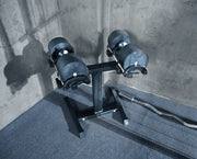 Strongway Gym Supplies Strongway 40KG Adjustable Dumbbells Set (PAIR) with Stand and Adjustable Weight Bench