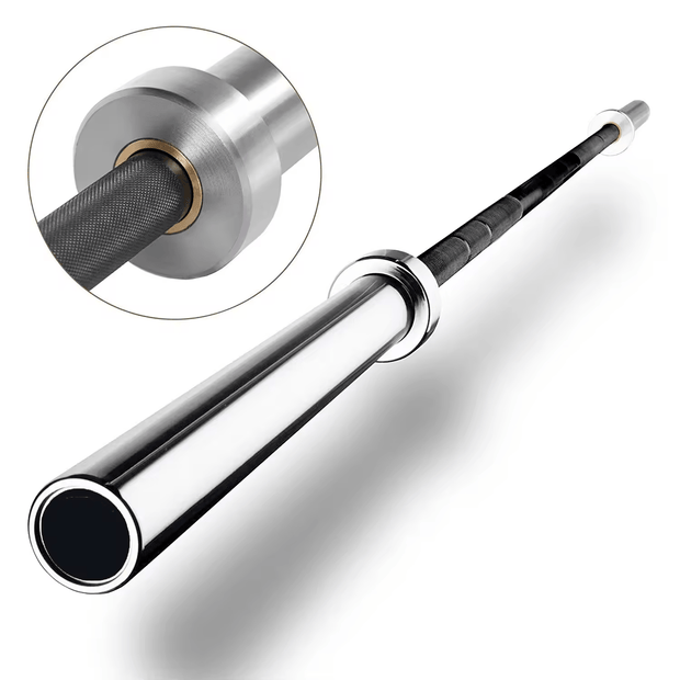 Strongway Gym Supplies 7FT Olympic Barbell Strongway 7FT OLYMPIC BAR BARBELL - PREMIUM BLACK