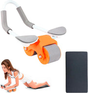 Strongway Gym Supplies Strongway Abs Roller Wheel with Knee Pads