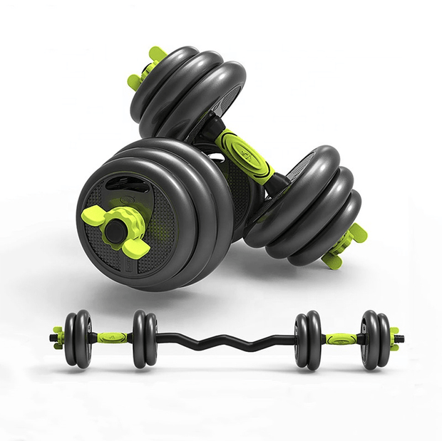 Strongway Gym Supplies Strongway Adjustable 6 in 1 Dumbbell Barbell Kettlebell Push Up Set - 20KG, 30KG and 40KG SETS with Adjustable Weight Bench
