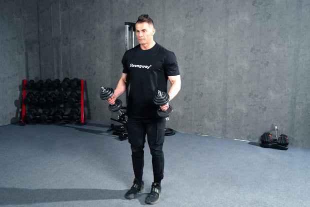 Strongway Gym Supplies Strongway Adjustable Dumbbell Barbell Set - 20KG 30KG 40KG 50KG SETS