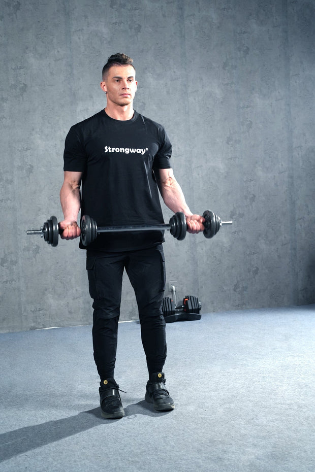 Strongway Gym Supplies Strongway Adjustable Dumbbell Barbell Set - 20KG 30KG 40KG 50KG SETS