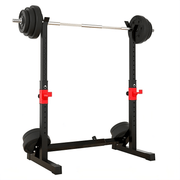 Strongway Gym Supplies Weight Lifting Machines & Racks Strongway Adjustable Full Squat and Barbell Rack