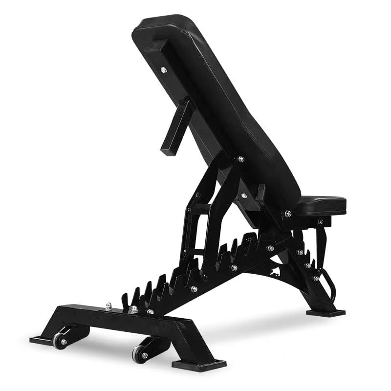 Deep Bench Image Strong Roster Adjustable Weight Bench (Foldable) Home Gym Workout