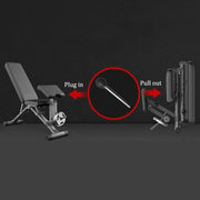 Strongway Gym Supplies Strongway Complete Hex Dumbbells Set with Storage Stand and Adjustable Weight Bench