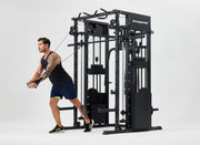 Strongway Gym Supplies Strongway ELITE Multi Gym Smith Machine with Weights - Multifunction Home Gym Machine
