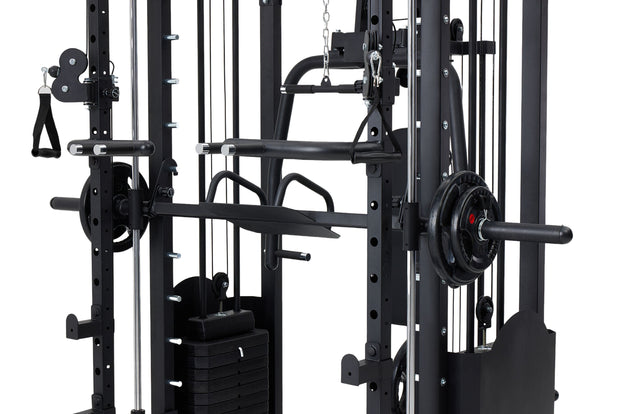 Strongway Gym Supplies Strongway ELITE Multi Gym Smith Machine with Weights - Multifunction Home Gym Machine
