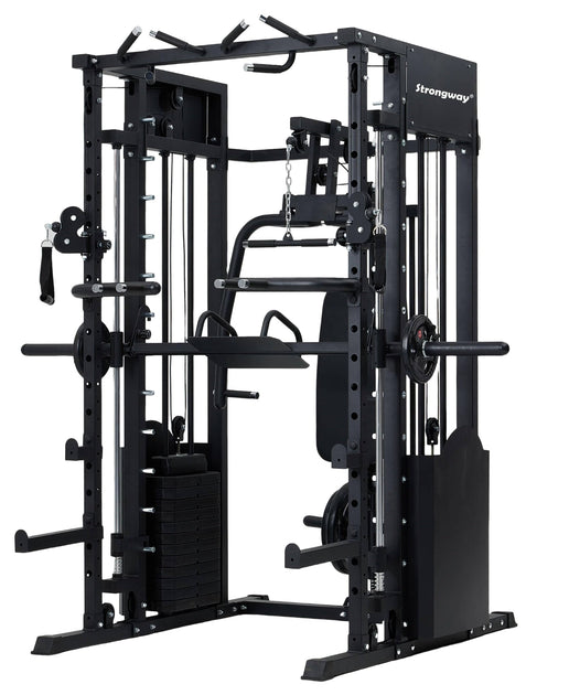 Check Strongway Multi Gym Smith Machine with Weights